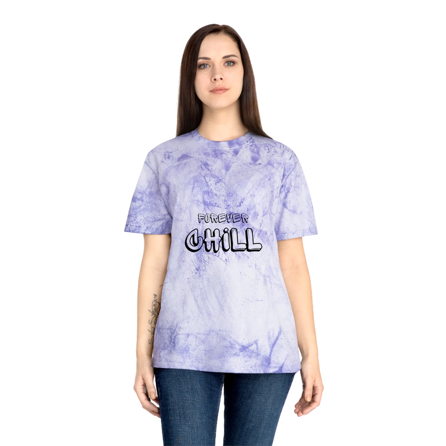 Unisex Forever Chill Color Blast T-shirt