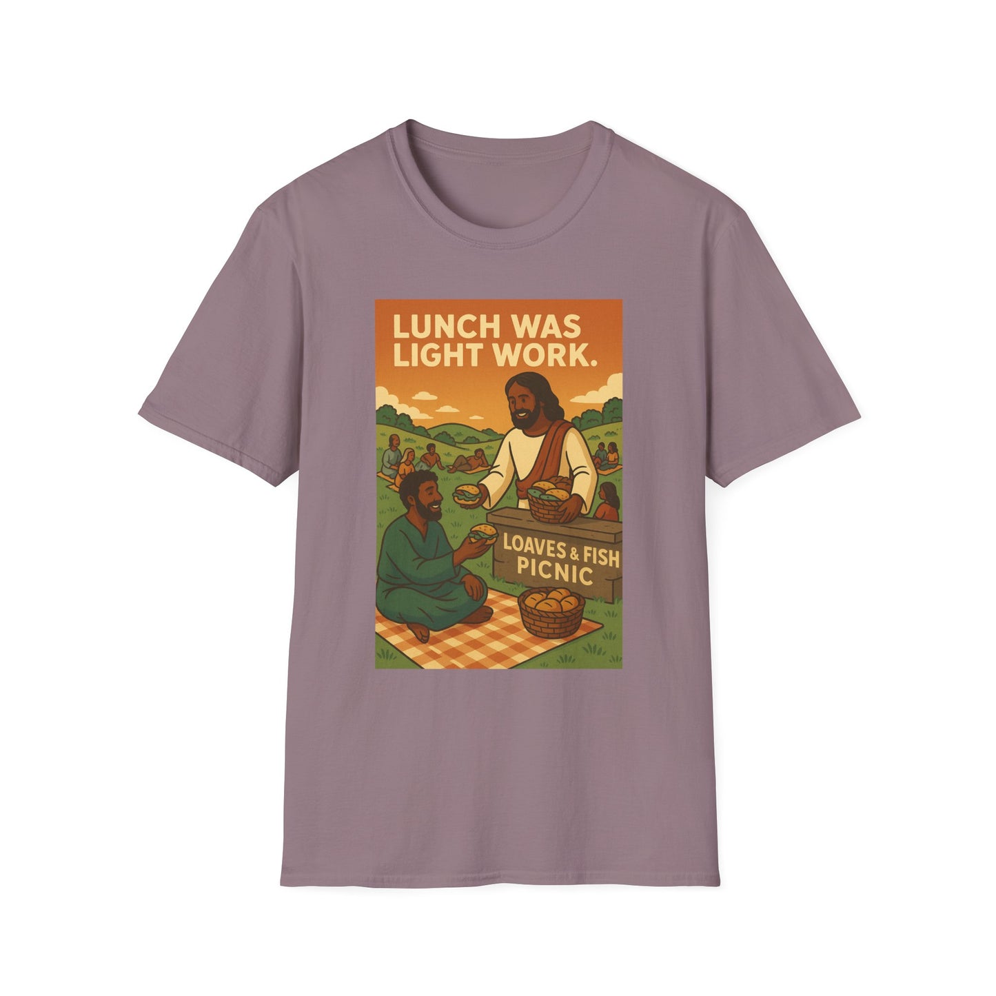 Lunch Was Light Work Unisex T-Shirt