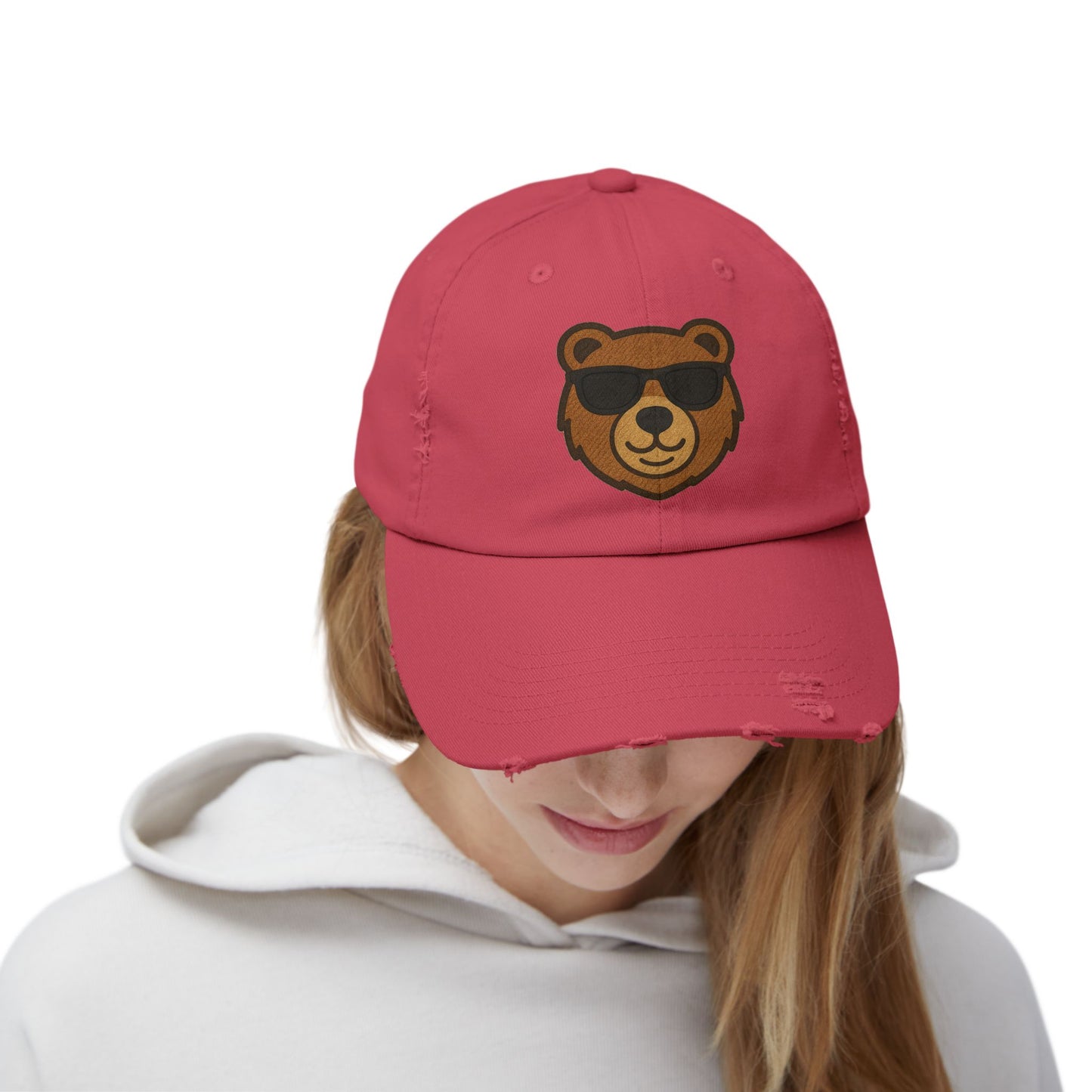 Distressed Cap - Chillington Bear
