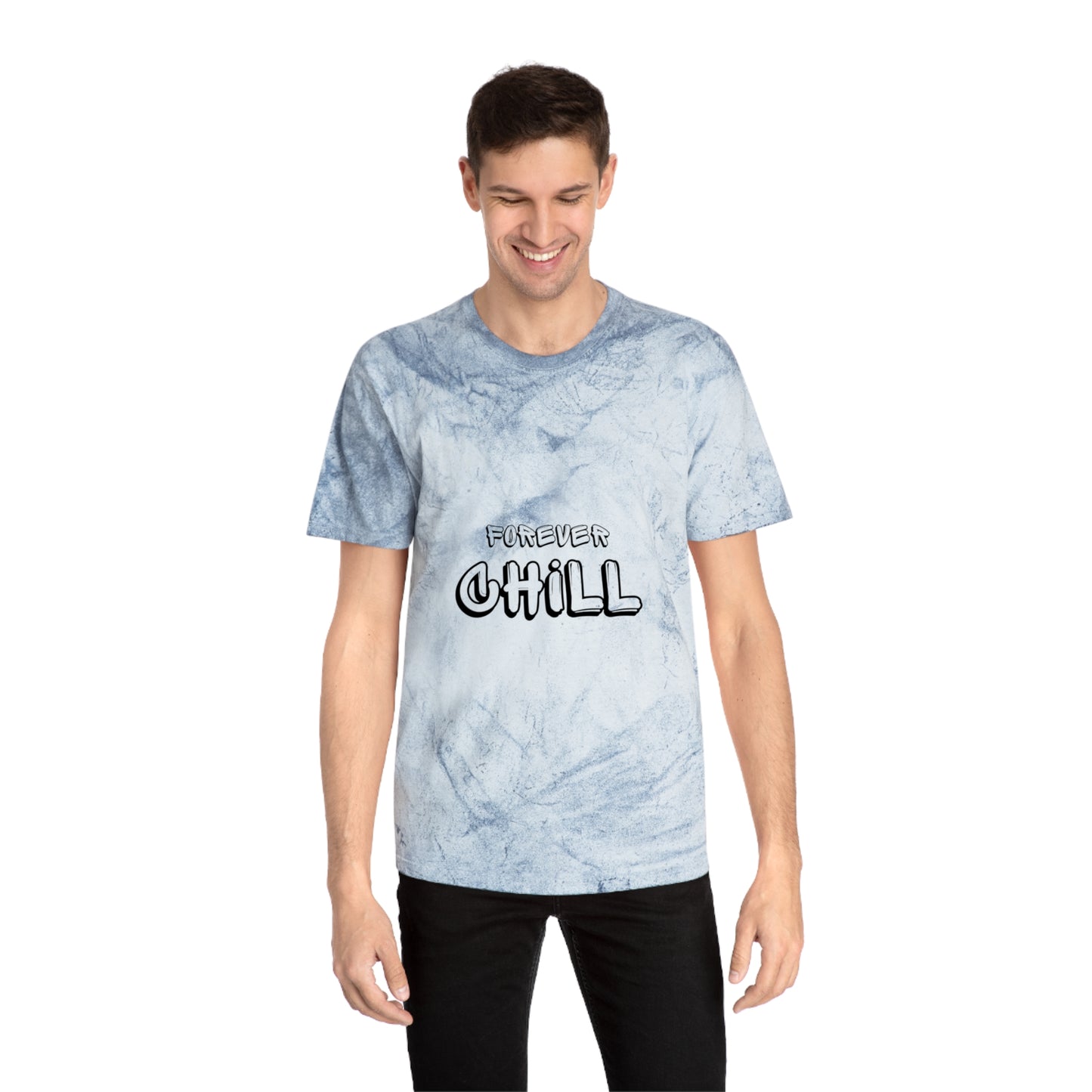 Unisex Forever Chill Color Blast T-shirt