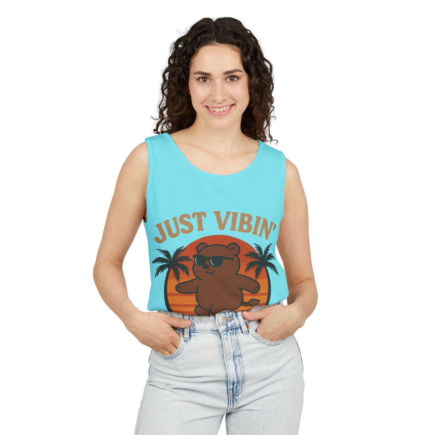 Just Vibin Unisex Tank Top