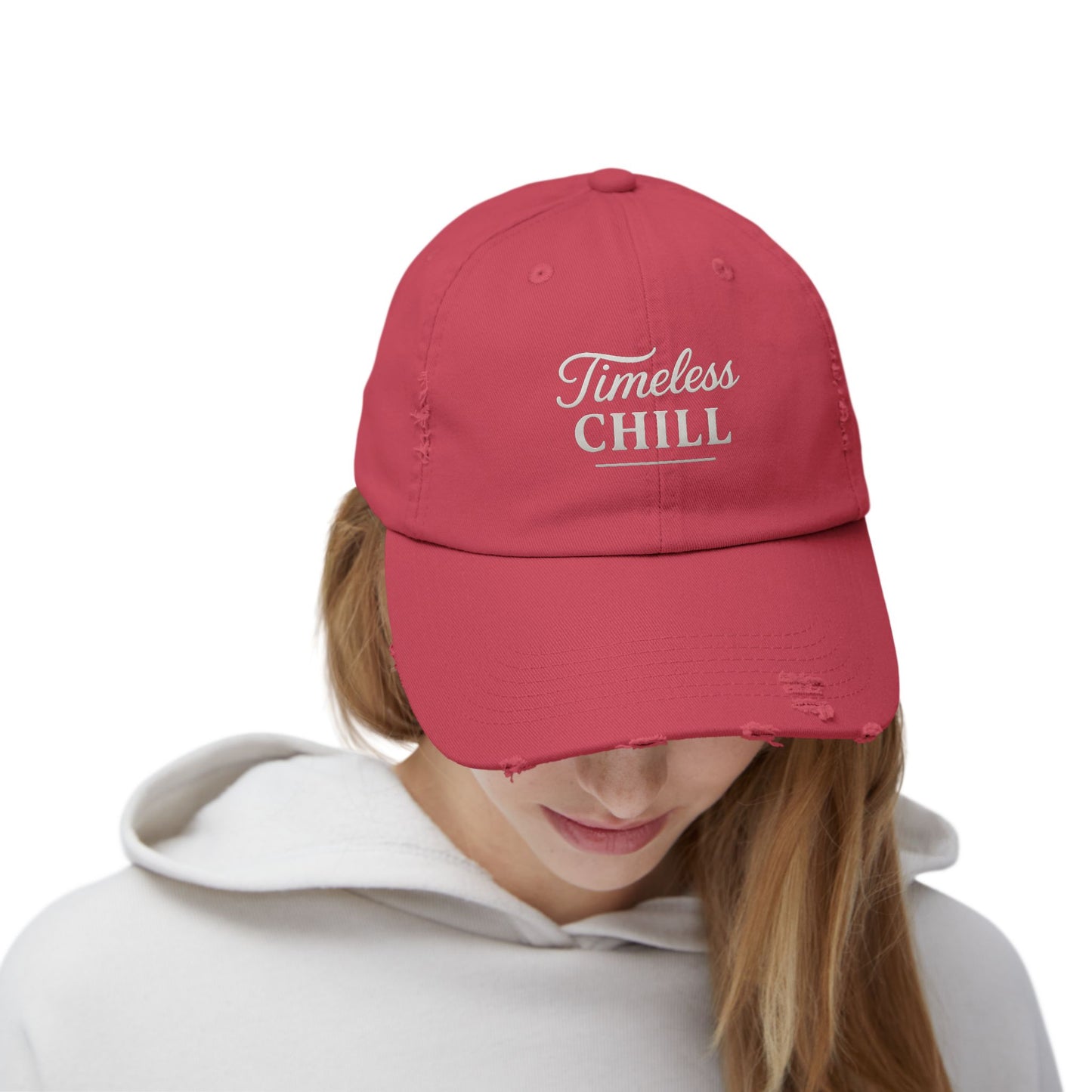 Timeless Chill Unisex Distressed Cap
