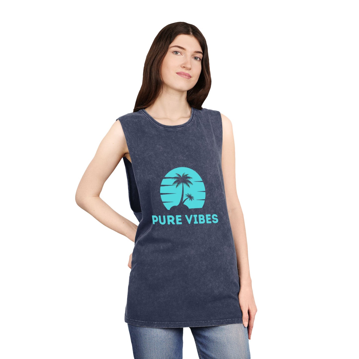 Pure Chill Stonewash Tank Top