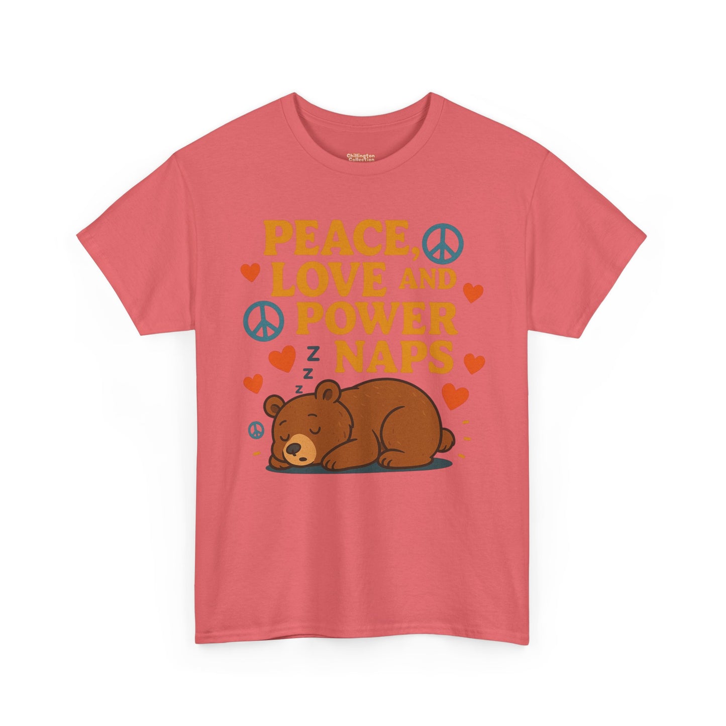 Peace Love Power Naps T-shirt