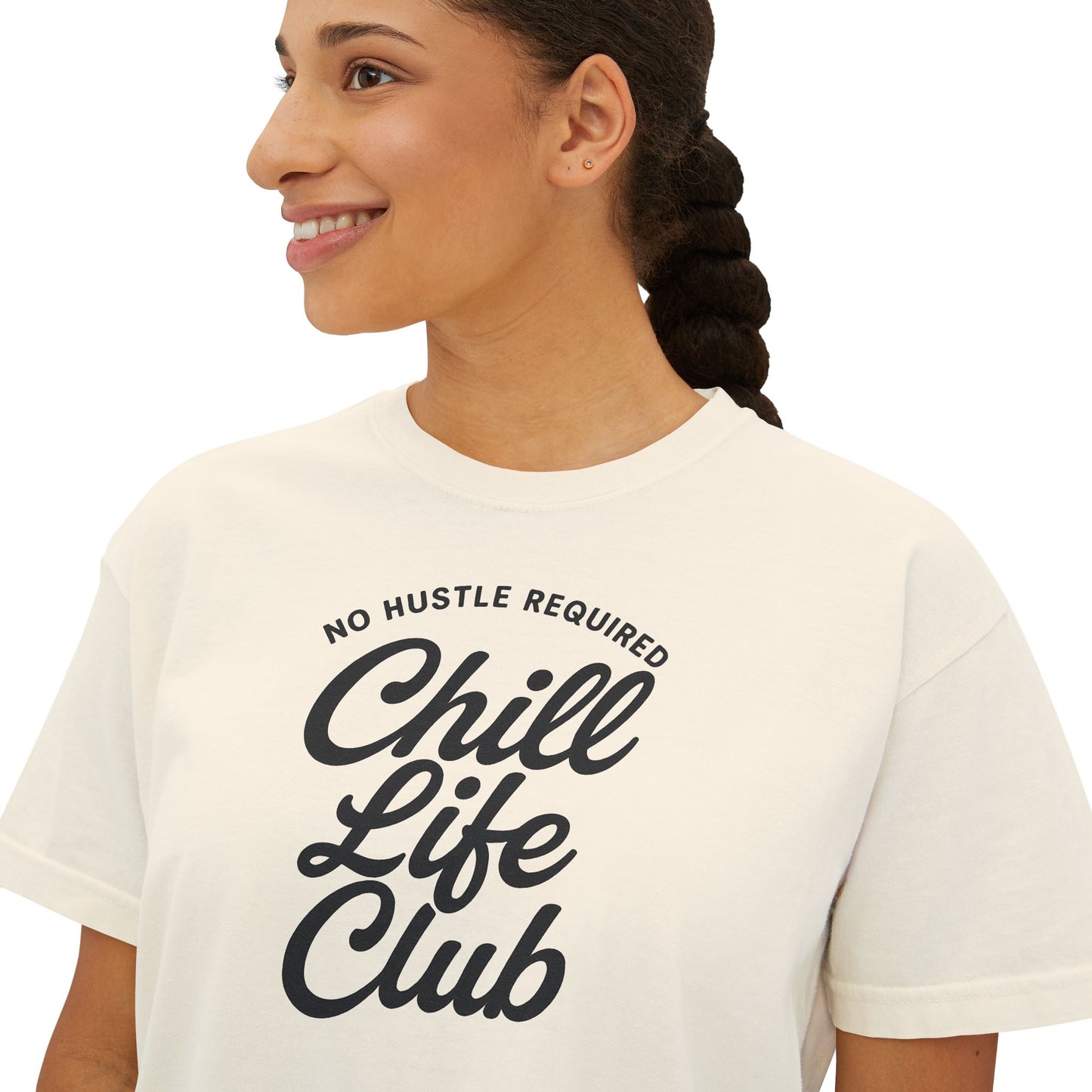 Chill Life Club Women's Boxy T-Shirt