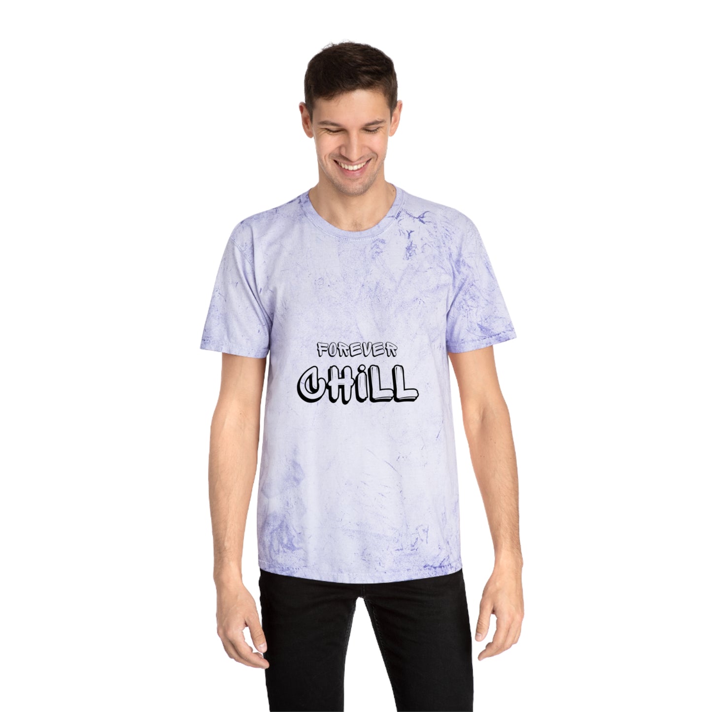 Unisex Forever Chill Color Blast T-shirt