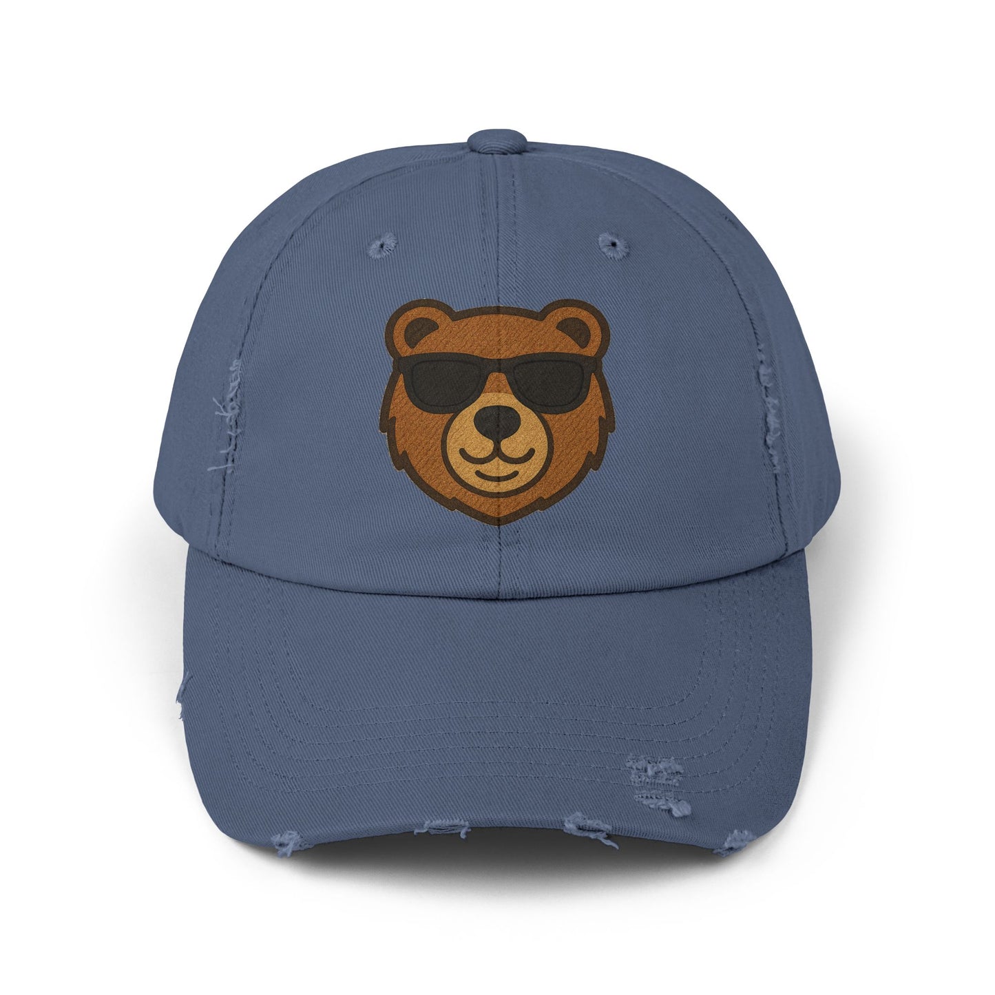 Distressed Cap - Chillington Bear