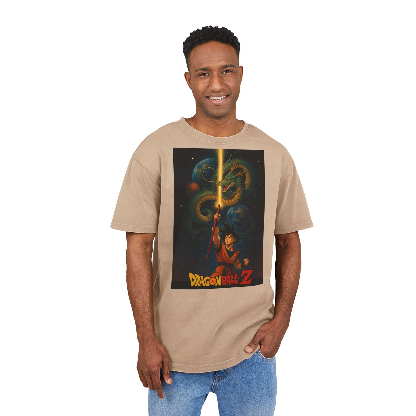 Men's Acid Washed Heavy Oversize T-shirt