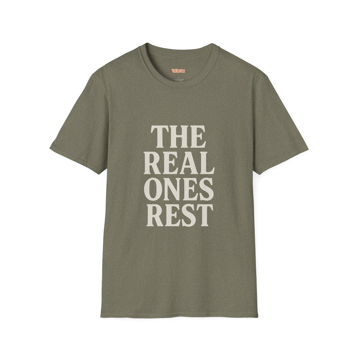 Real Ones Rest Logo Unisex T-Shirt