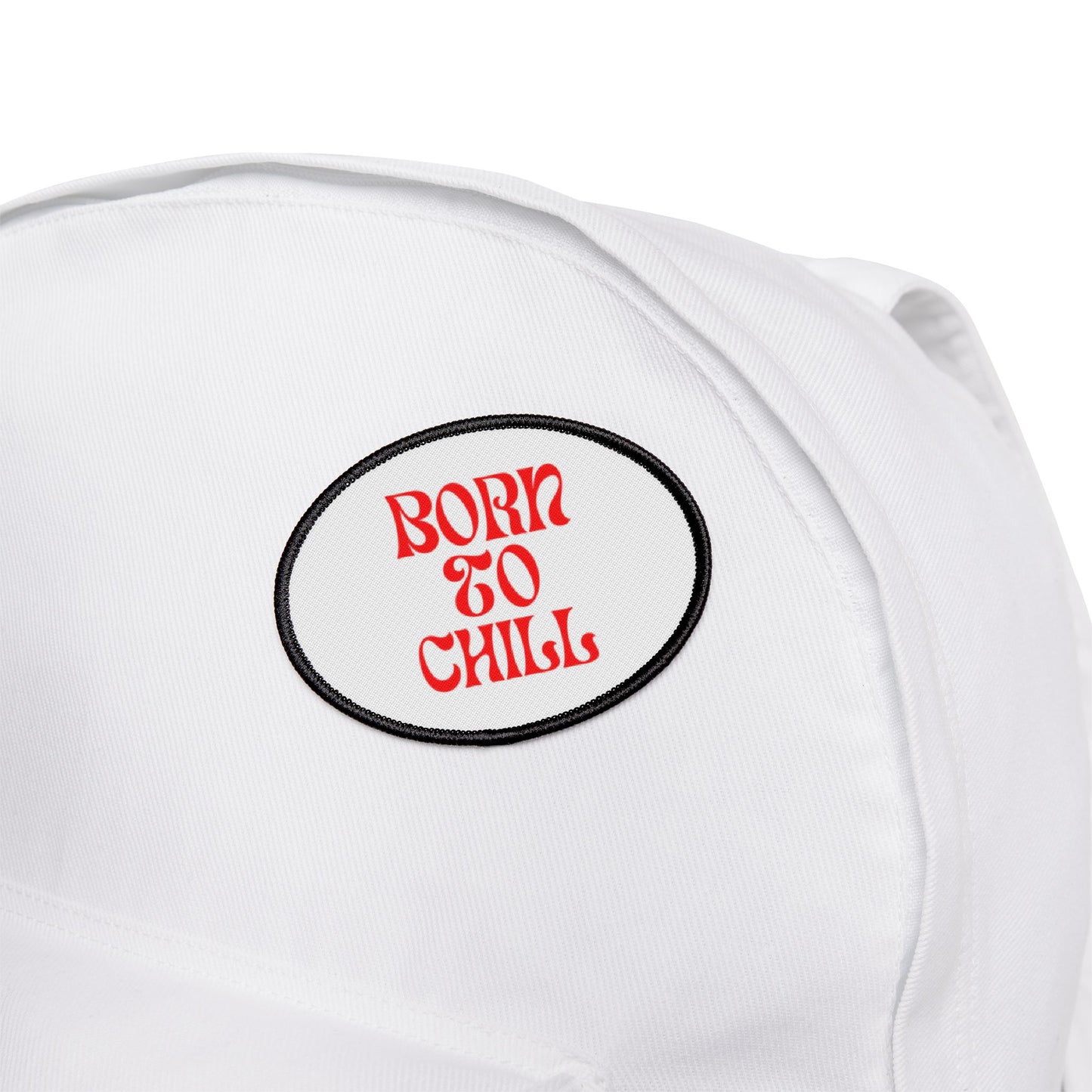 Born to Chill Iron-On Patch