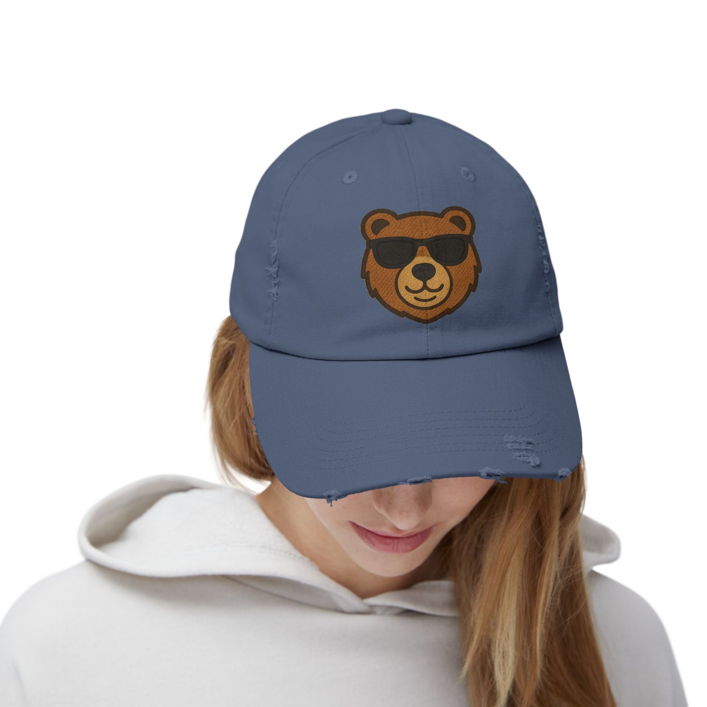 Distressed Cap - Chillington Bear