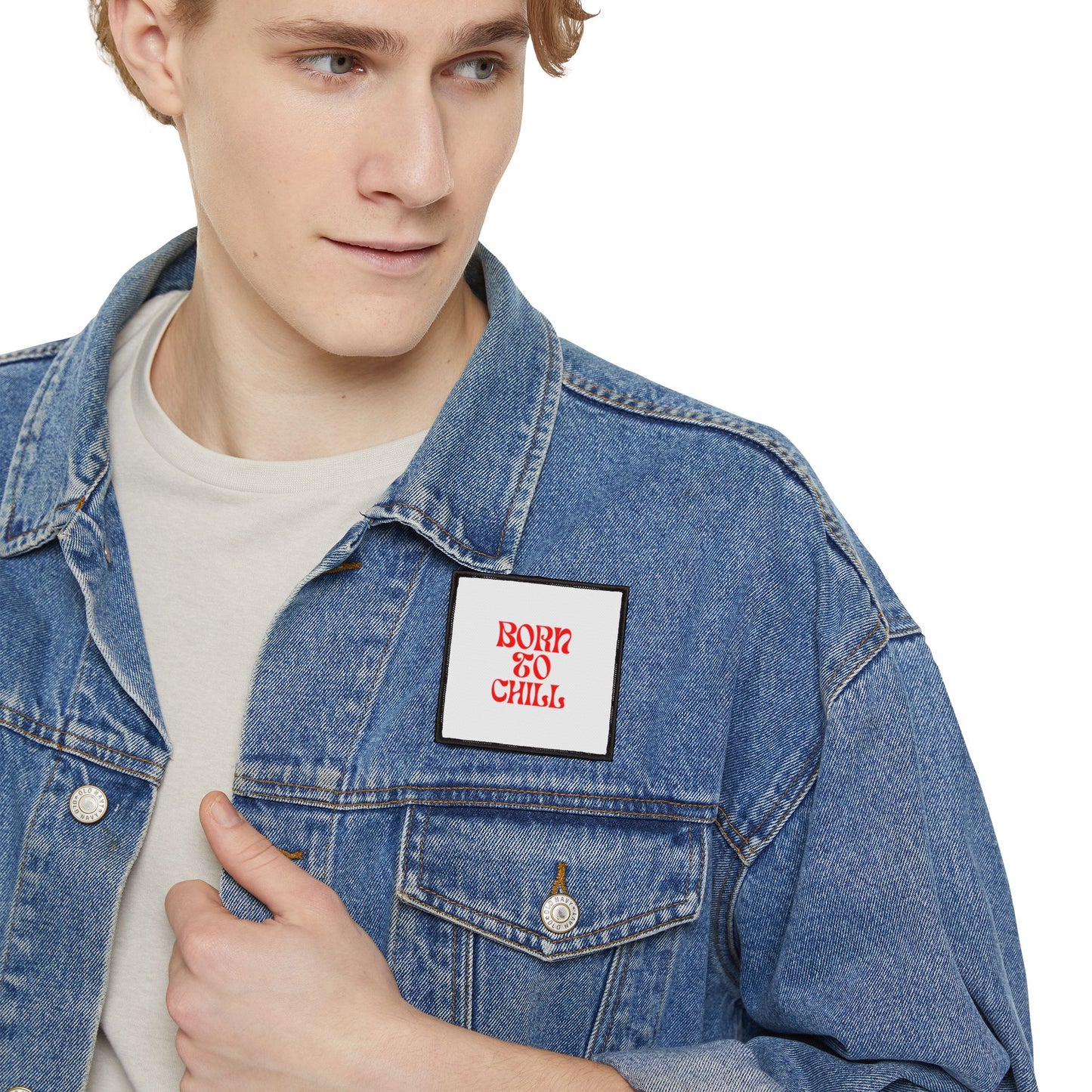 Born to Chill Iron-On Patch