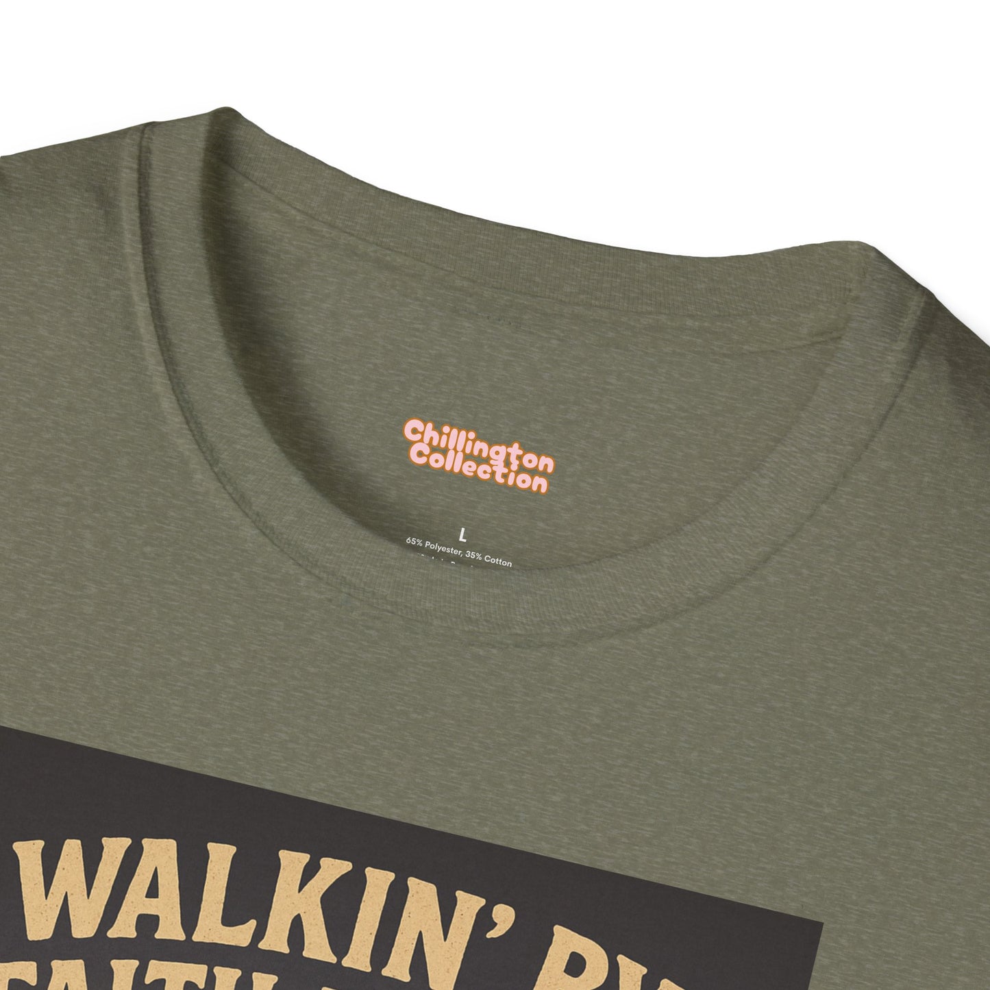 Walking By Faith Not Drip Unisex T-Shirt
