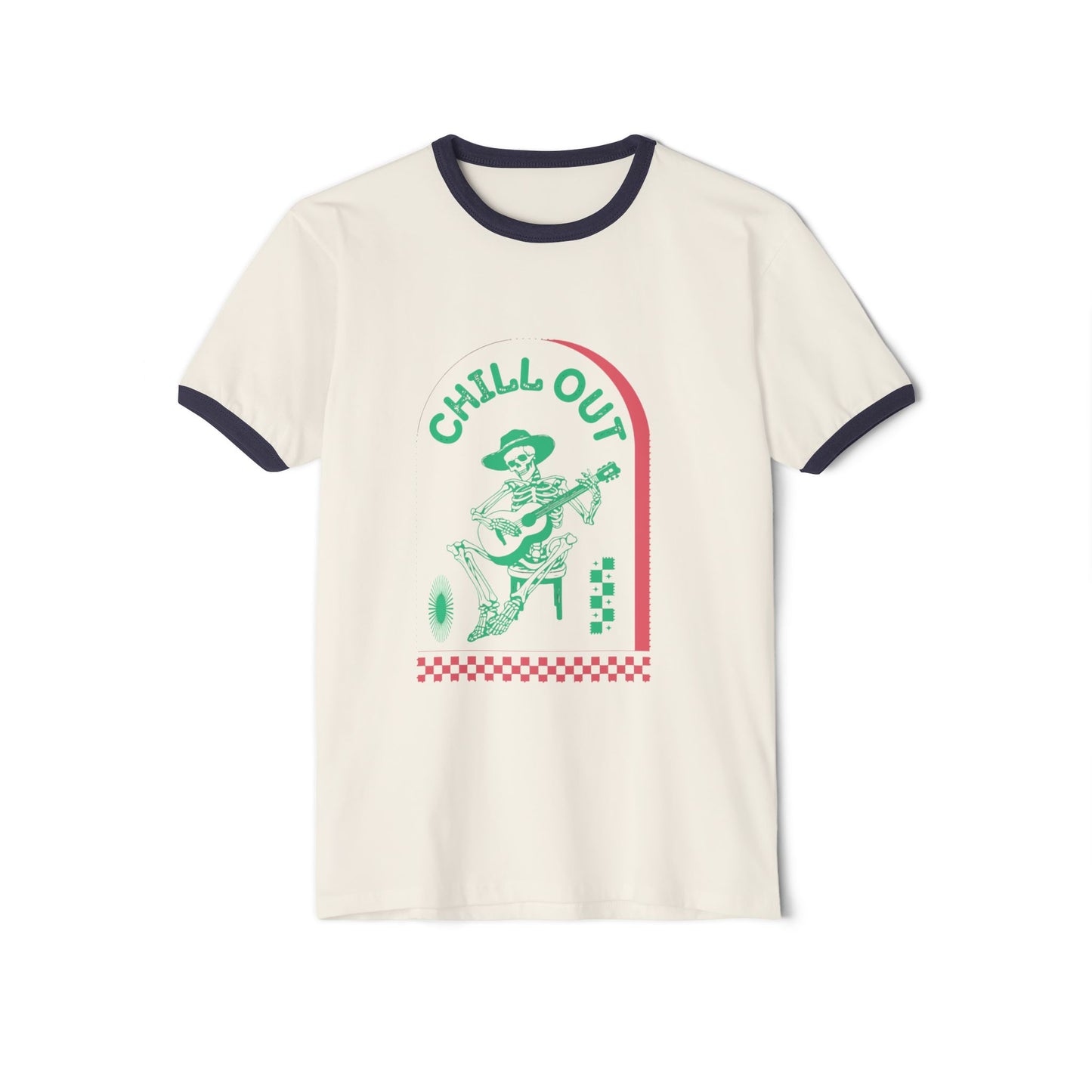 Chill Out Unisex Ringer T-Shirt