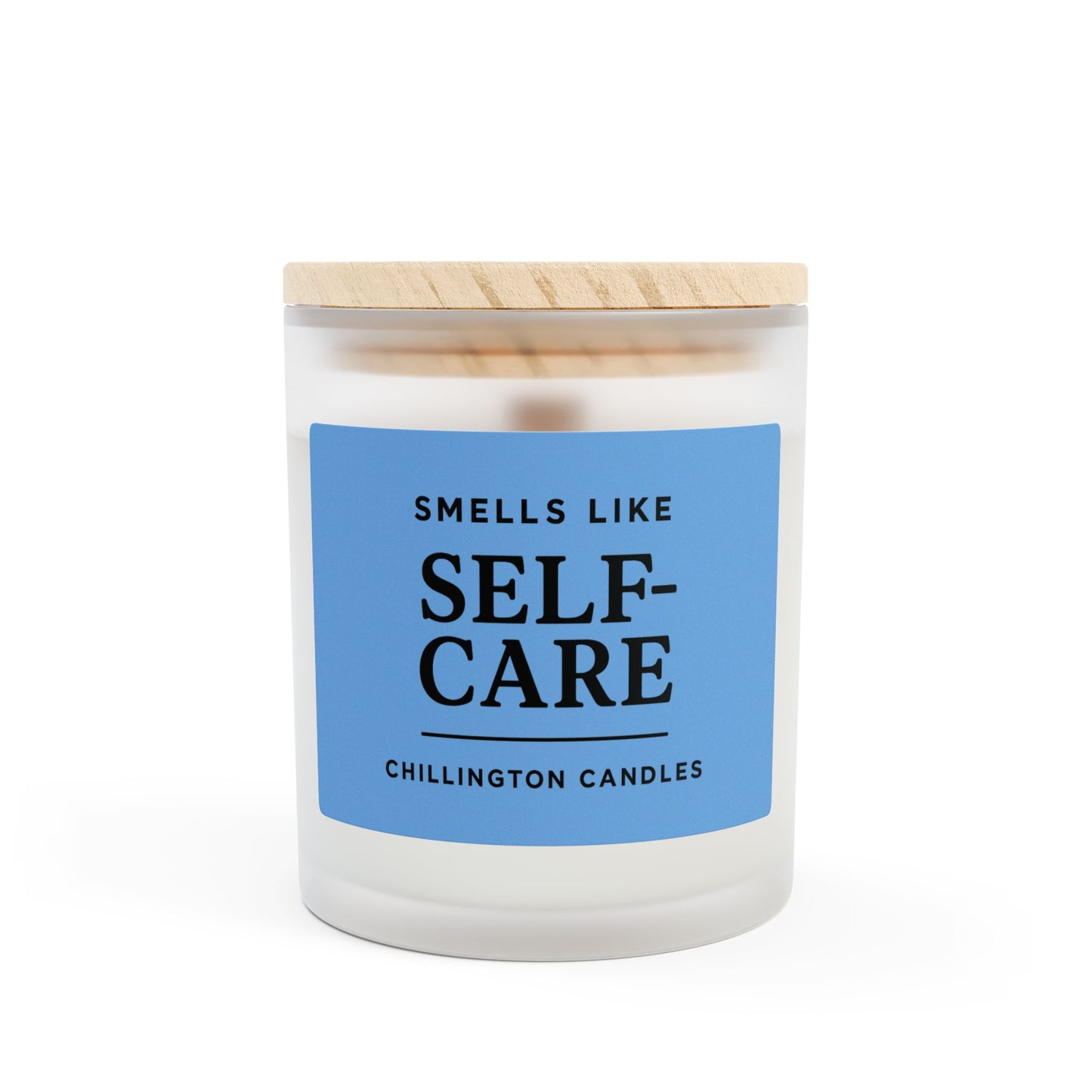 Frosted Glass Candle, 11oz