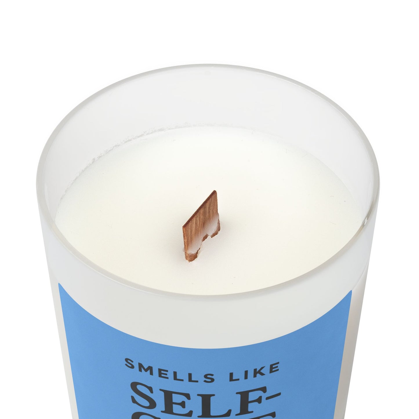 Frosted Glass Candle, 11oz