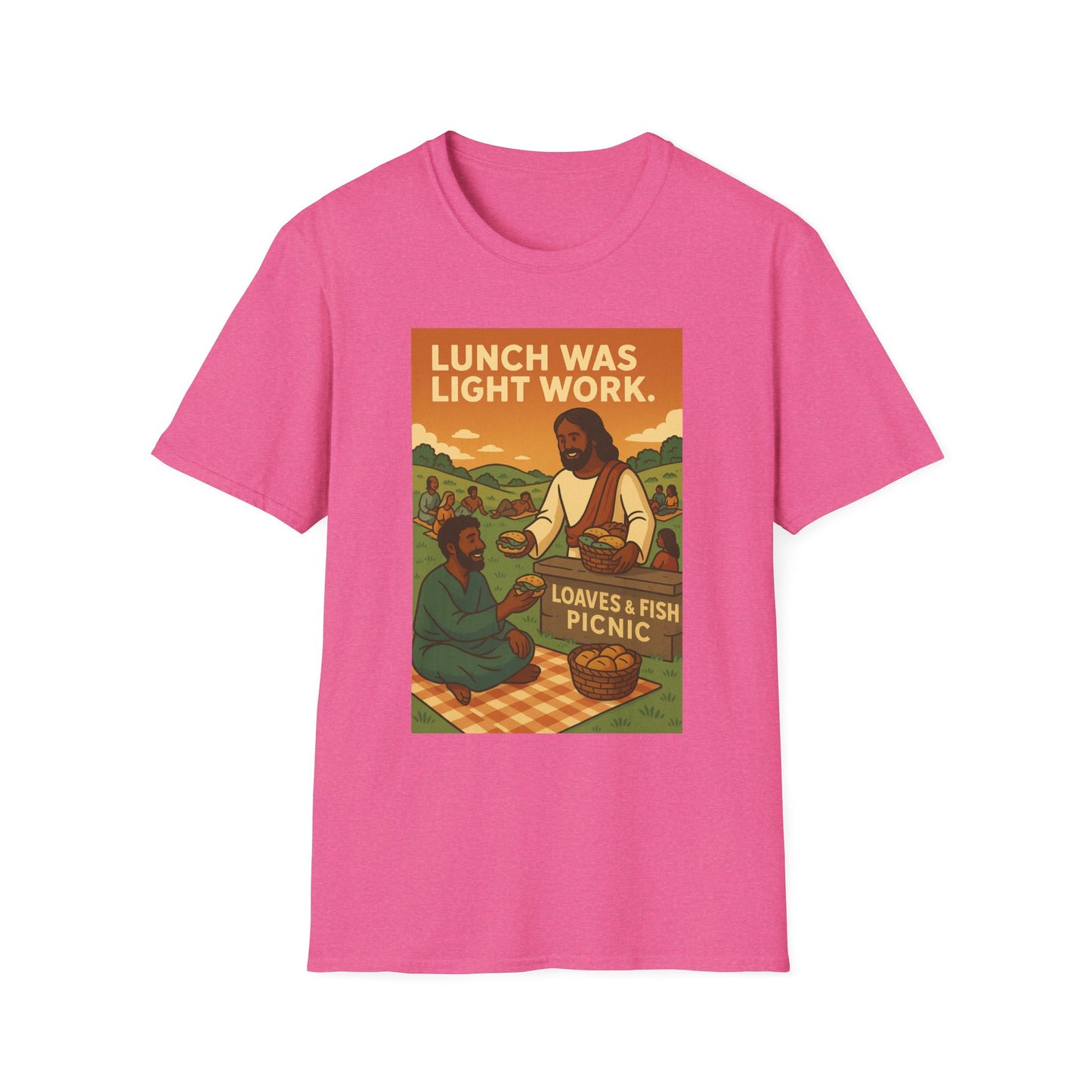 Lunch Was Light Work Unisex T-Shirt