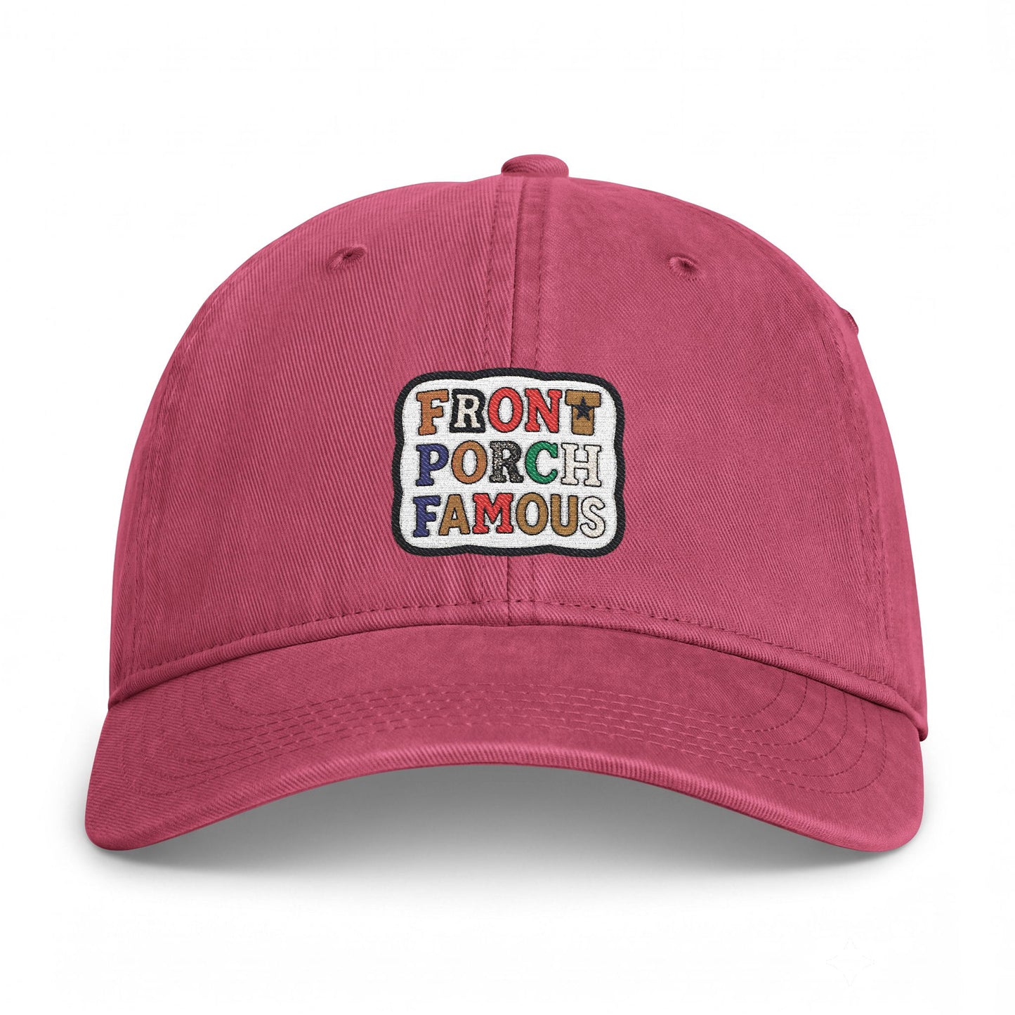 'Front Porch Famous' Washed Cap
