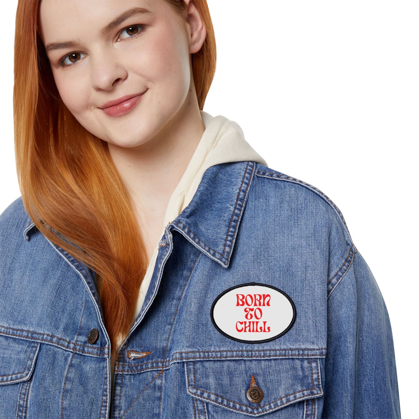 Born to Chill Iron-On Patch