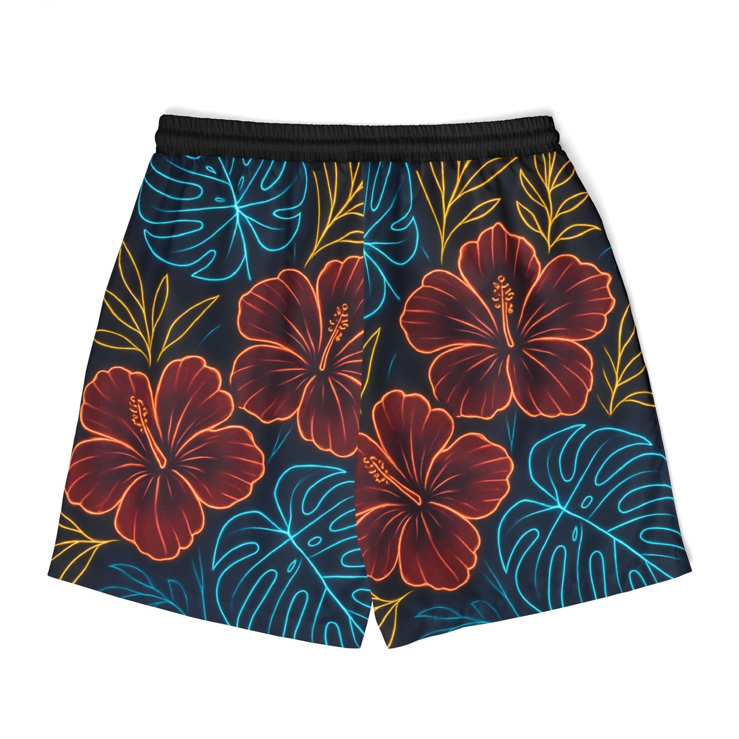Neon Flower Swim Shorts