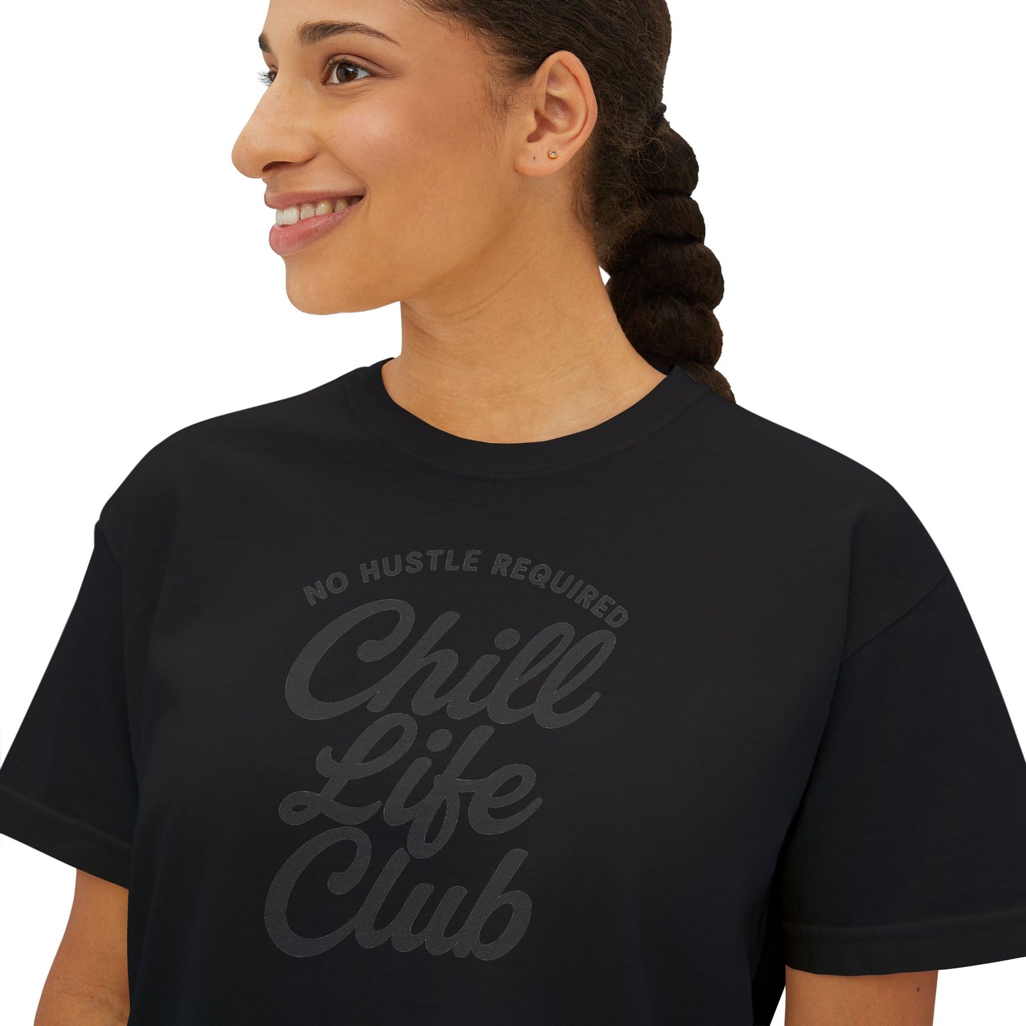 Chill Life Club Women's Boxy T-Shirt