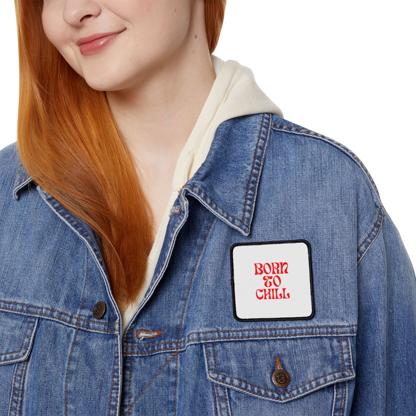 Born to Chill Iron-On Patch
