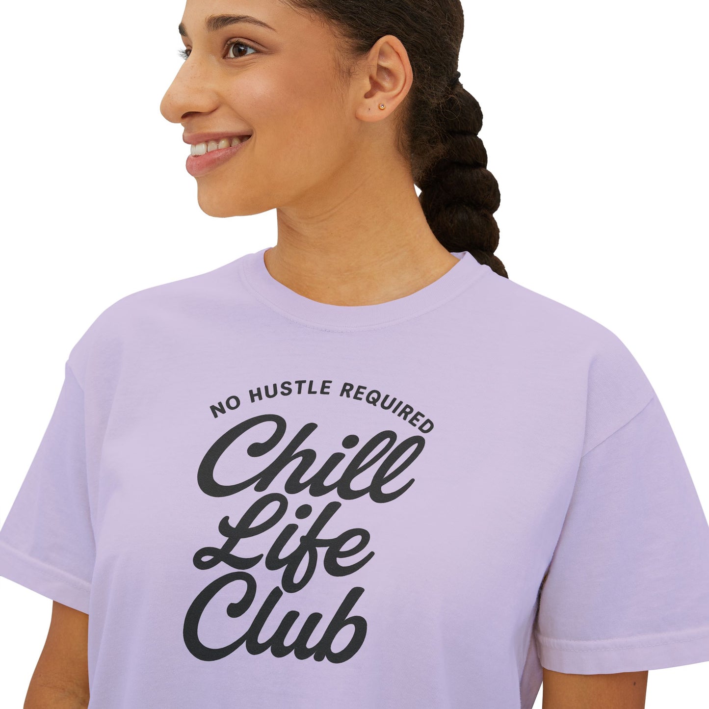 Chill Life Club Women's Boxy T-Shirt