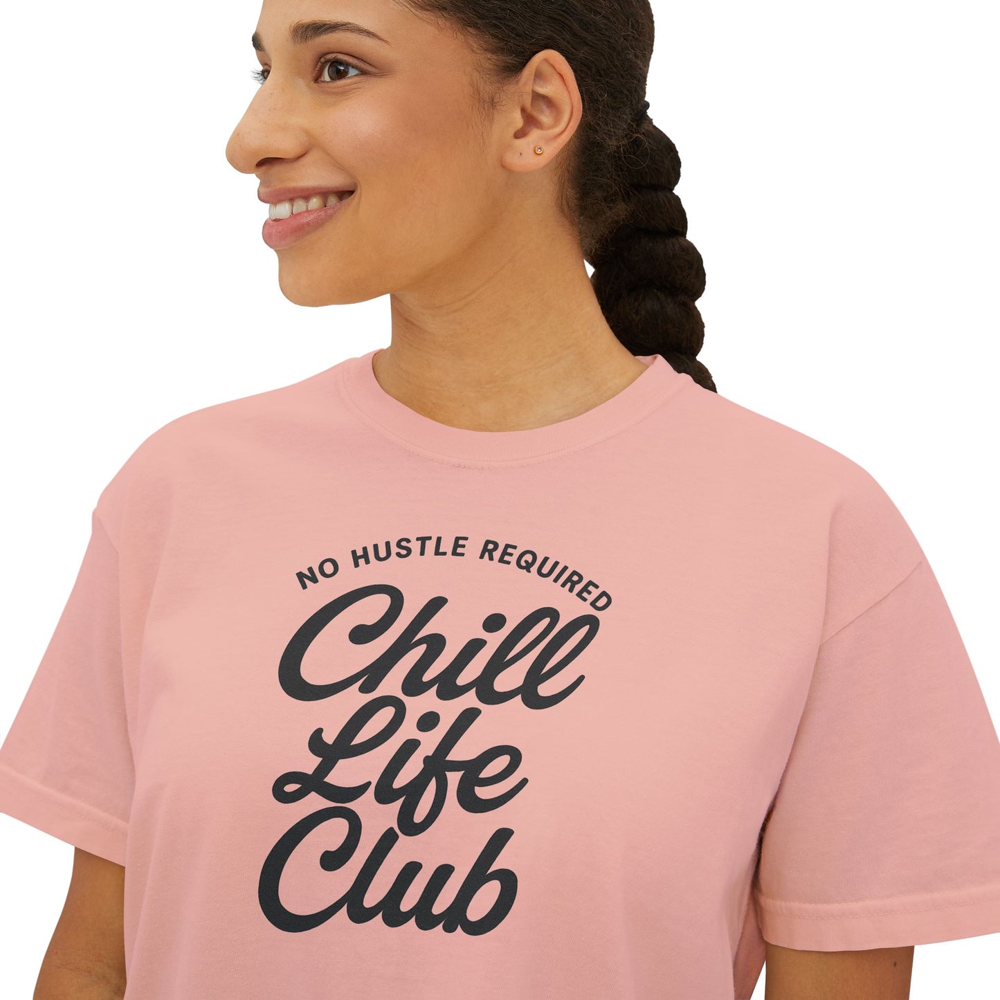 Chill Life Club Women's Boxy T-Shirt