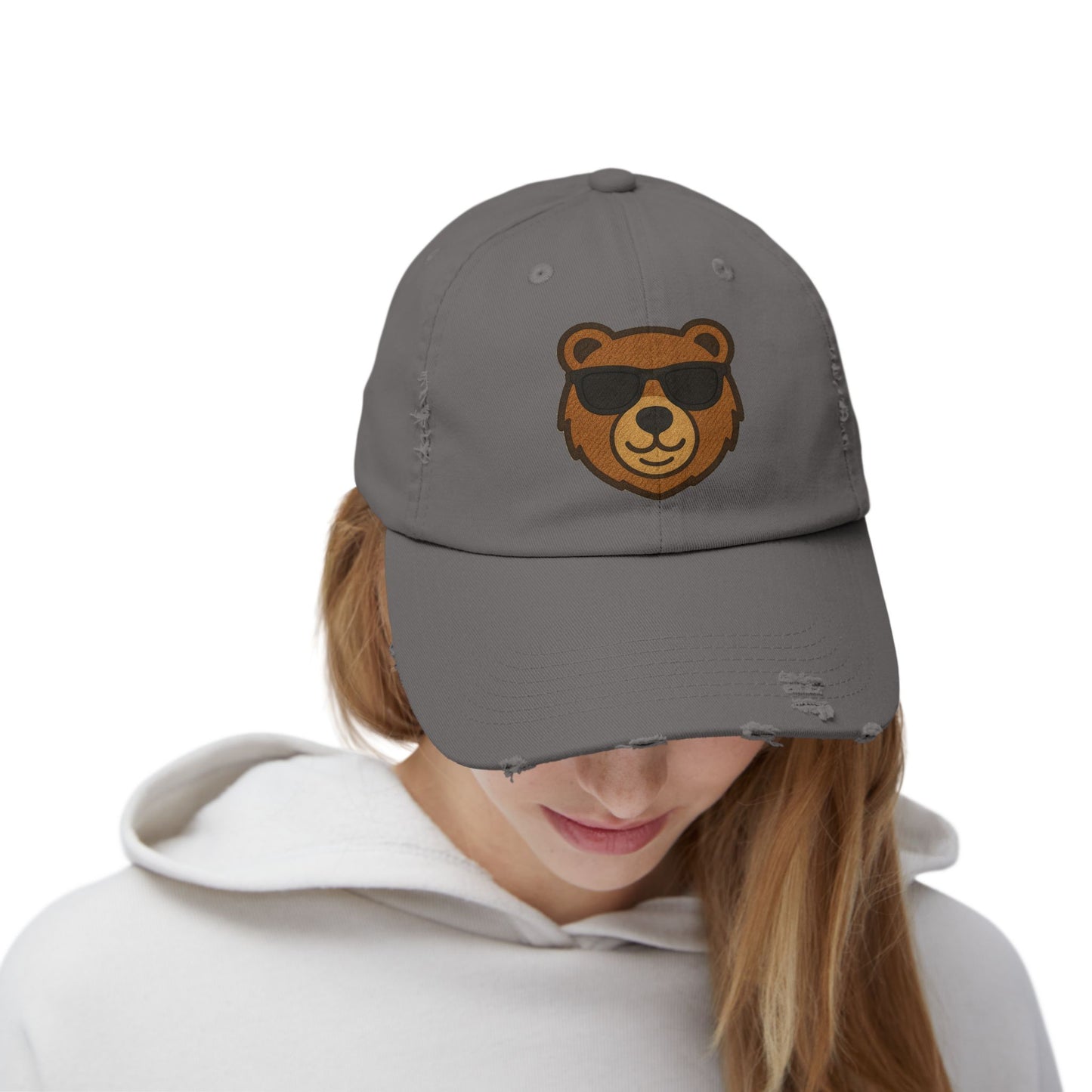 Distressed Cap - Chillington Bear