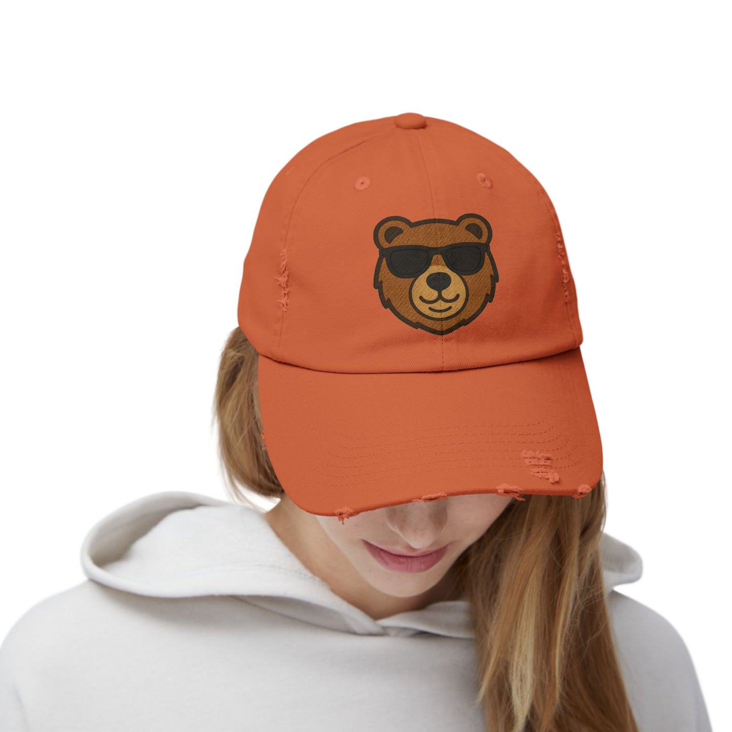 Distressed Cap - Chillington Bear