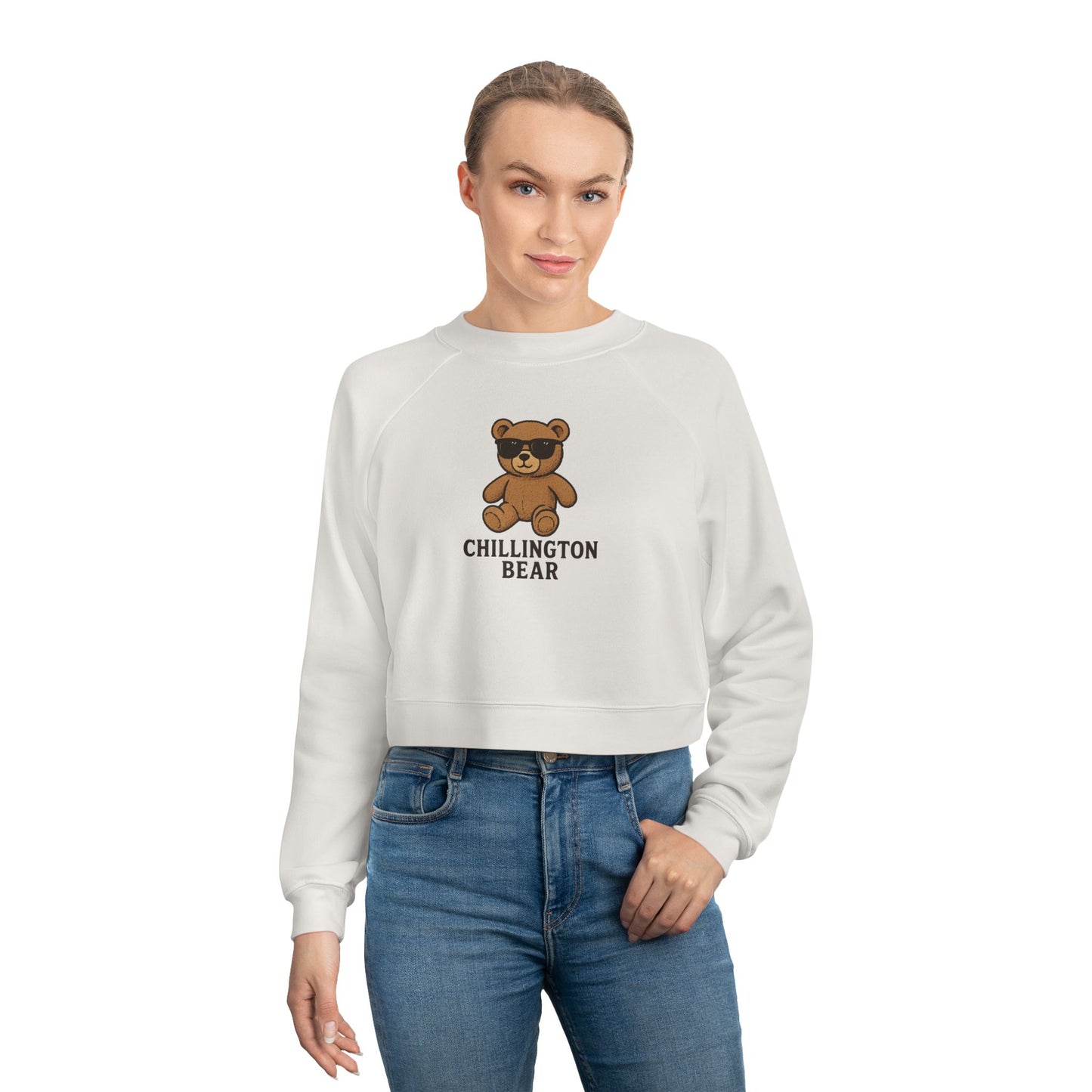 Teddy Bear Chillington Cropped Pullover