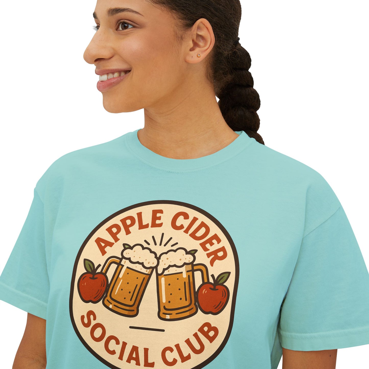 Apple Cider Social Club Women's Boxy T-shirt