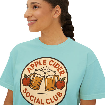 Apple Cider Social Club Women's Boxy T-shirt