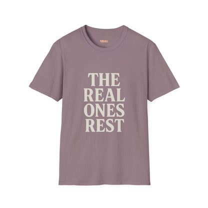 Real Ones Rest Logo Unisex T-Shirt
