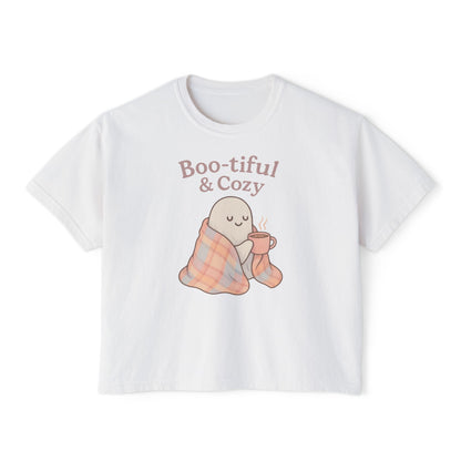 Cozy Halloween Boxy T-shirt