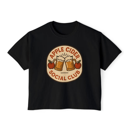 Apple Cider Social Club Women's Boxy T-shirt
