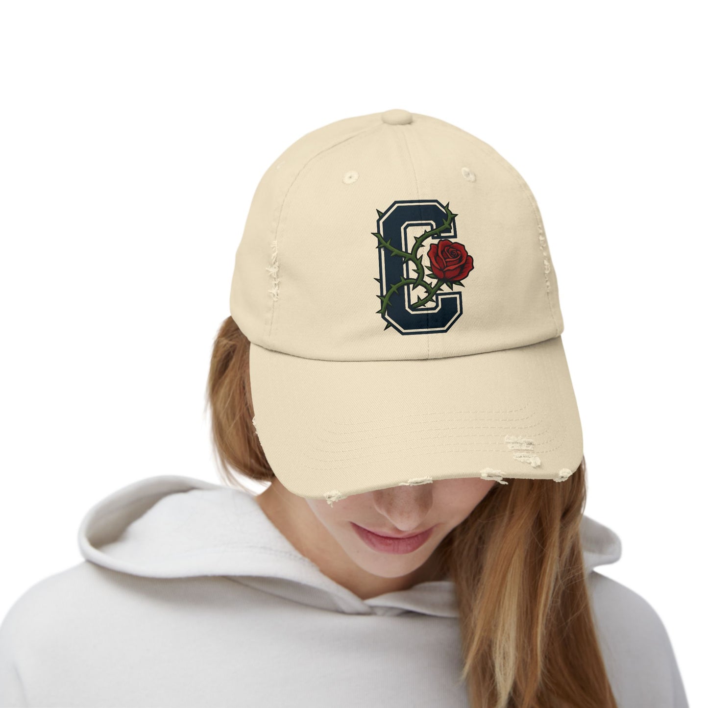 Rose Chillington Distressed Cap