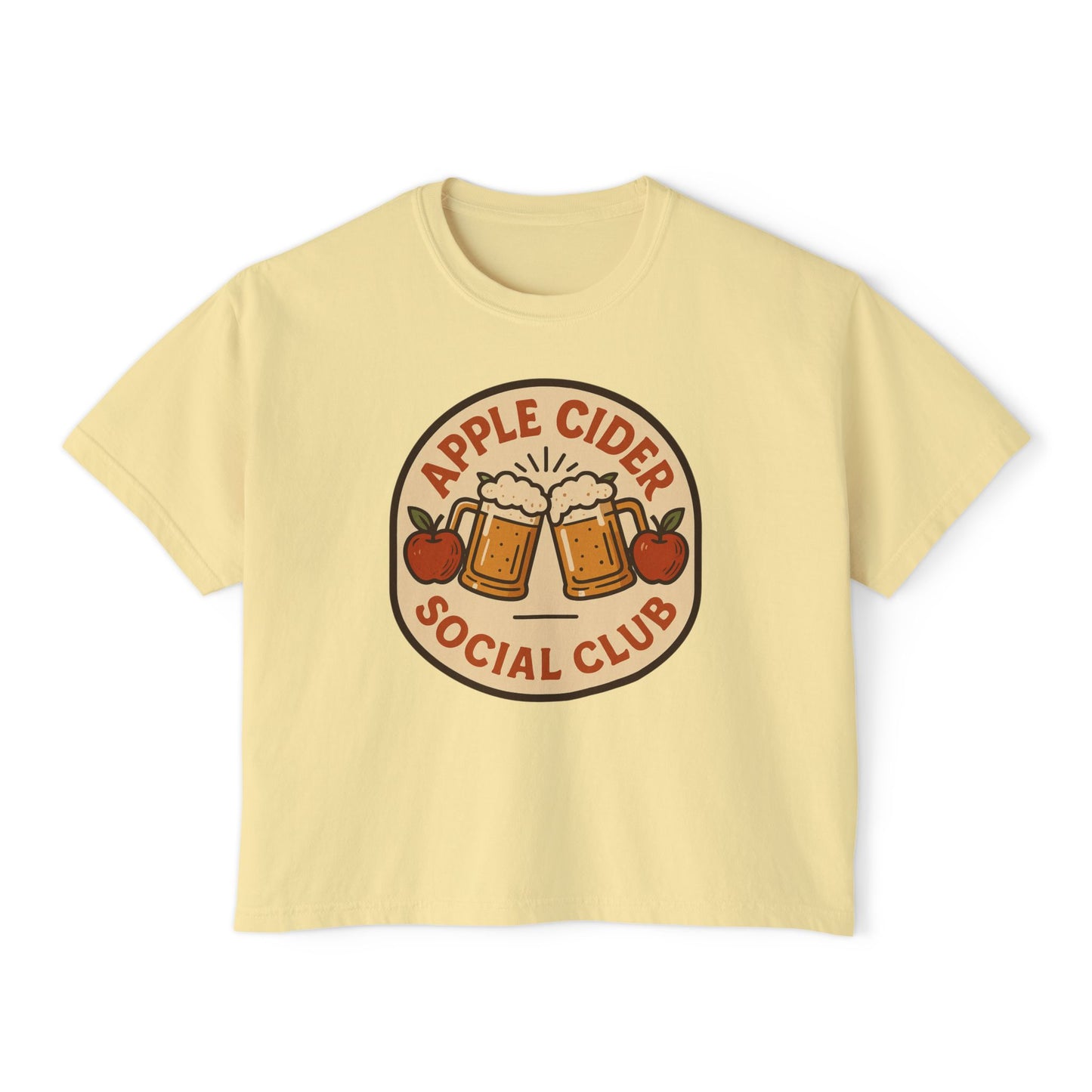 Apple Cider Social Club Women's Boxy T-shirt