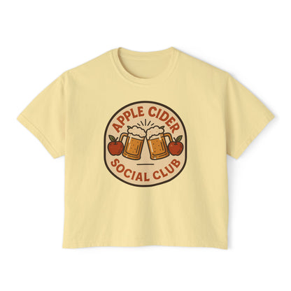 Apple Cider Social Club Women's Boxy T-shirt