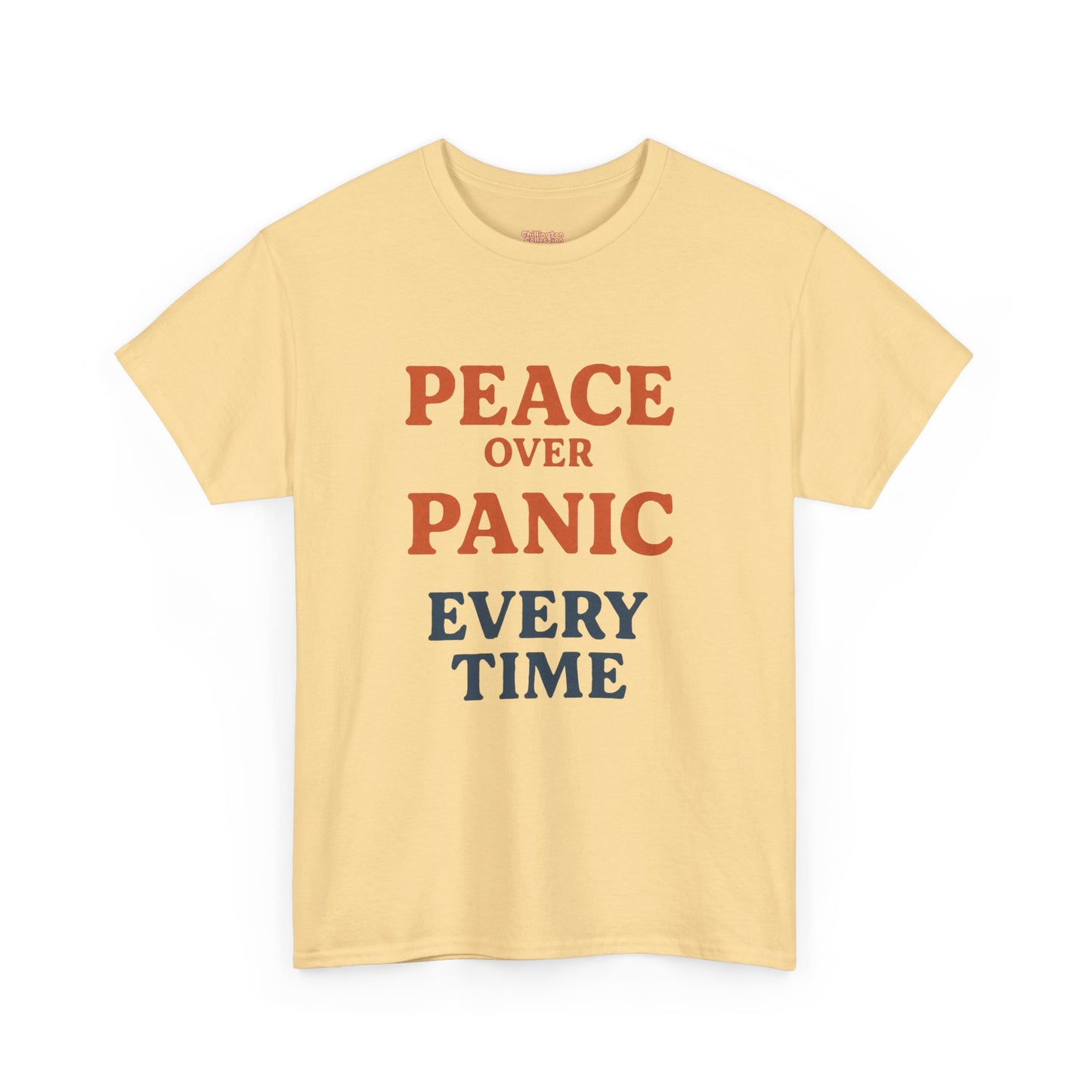 Peace Over Panic Unisex Tee