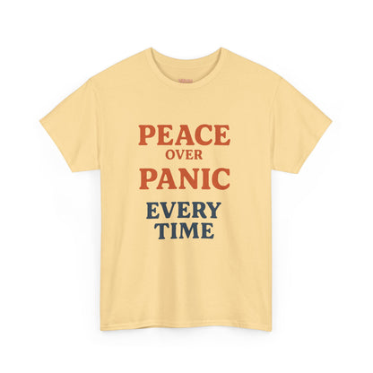 Peace Over Panic Unisex Tee