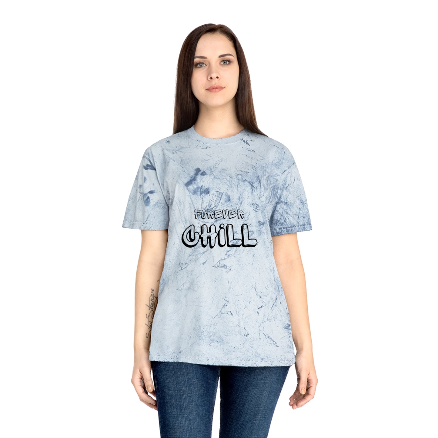 Unisex Forever Chill Color Blast T-shirt