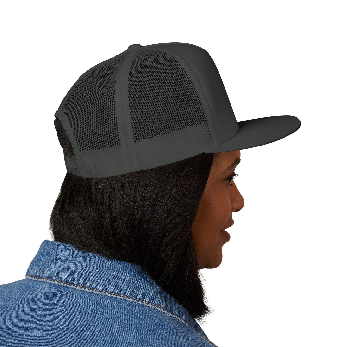 Pink Heart Hope Trucker Cap