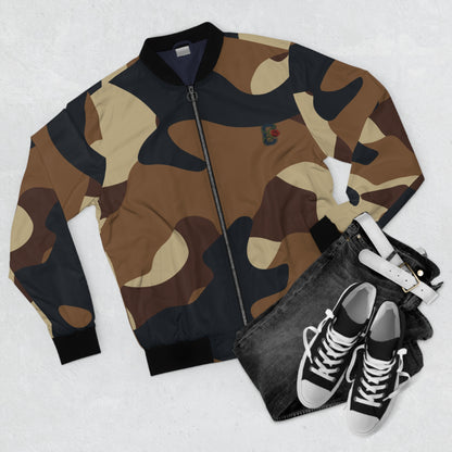 Men's Camo Bomber Jacket
