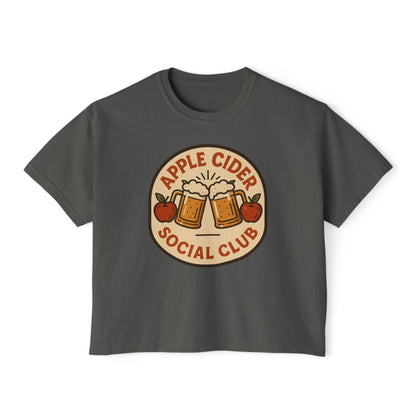 Apple Cider Social Club Women's Boxy T-shirt