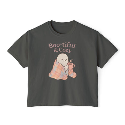 Cozy Halloween Boxy T-shirt