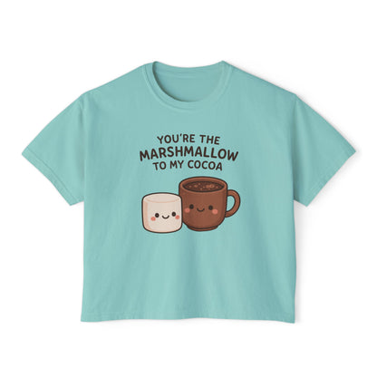 Marshmallow Cocoa Women's Boxy T-shirt