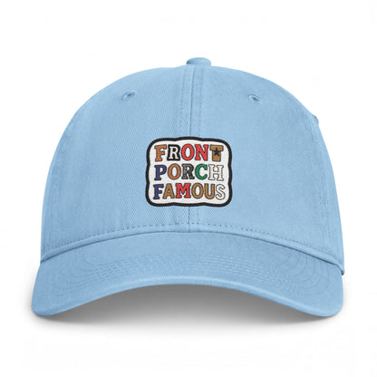 'Front Porch Famous' Washed Cap