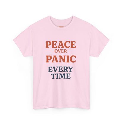 Peace Over Panic Unisex Tee