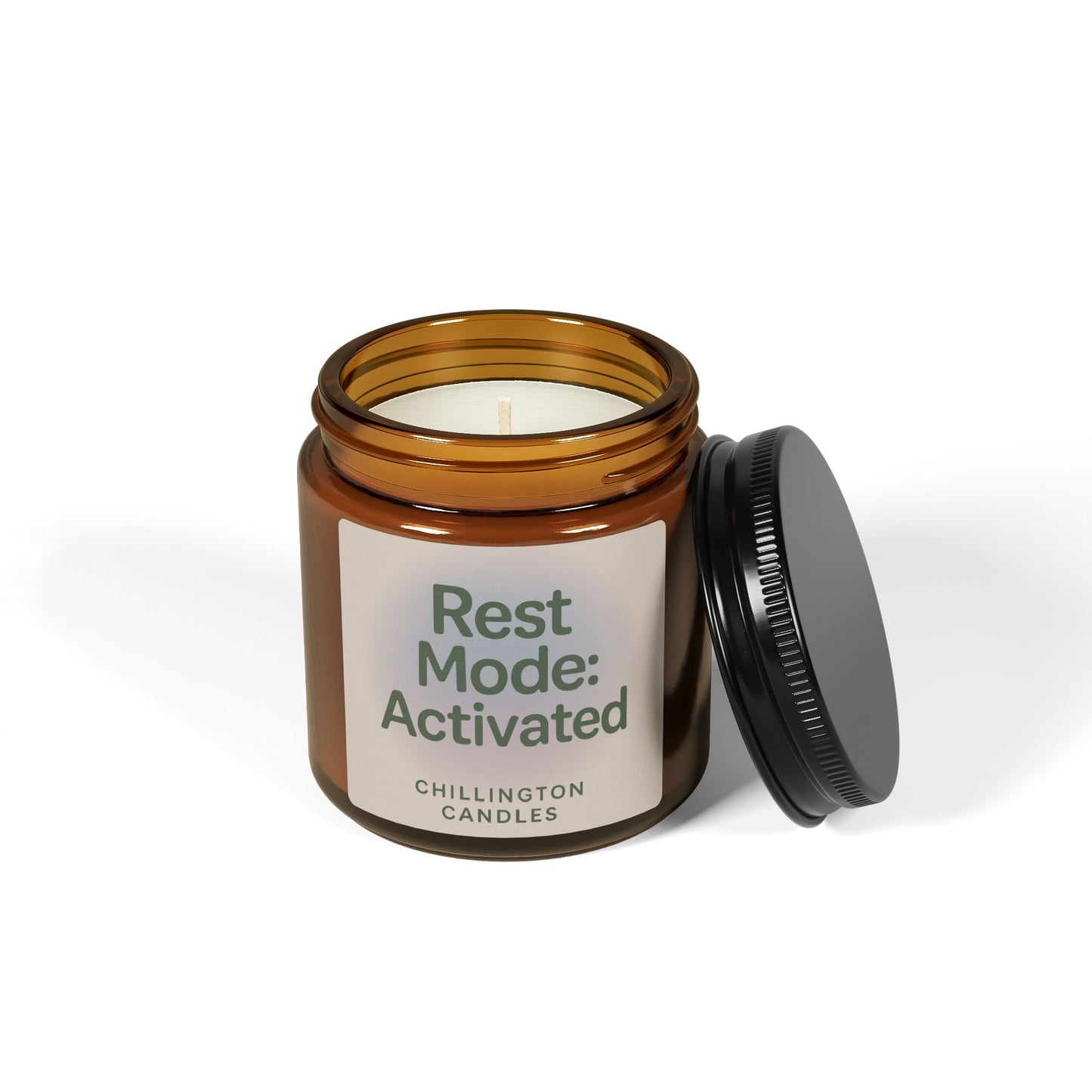 Rest Mode: Activated Soy Candle